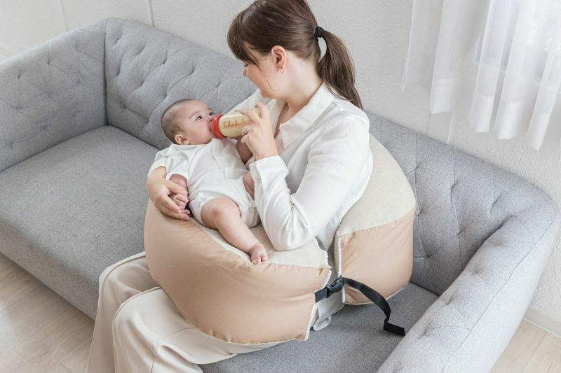 授乳クッション Cカーブ ベッド「おやすみたまご」赤ちゃん 新生児